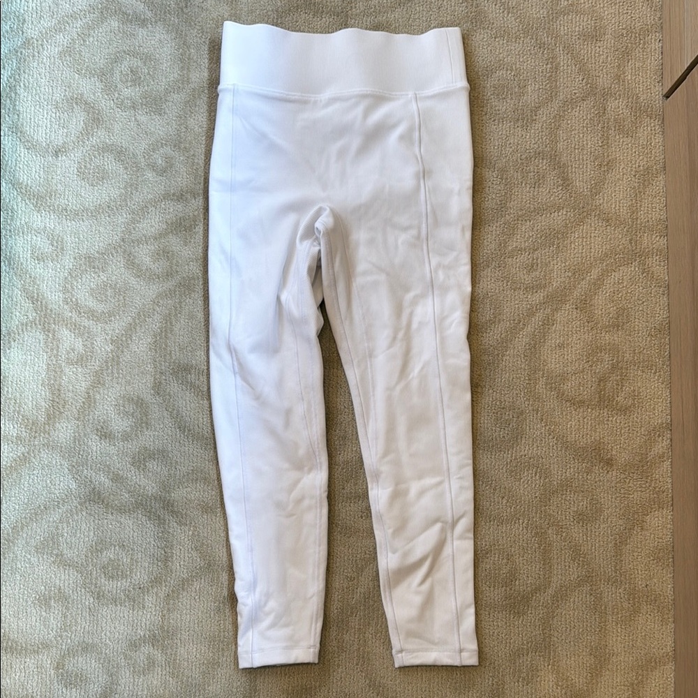 ALL ACCESS White High Waist Leggings